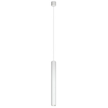 VK Lighting Edelle - suspension - Ø 5,6 x 203 cm - blanc