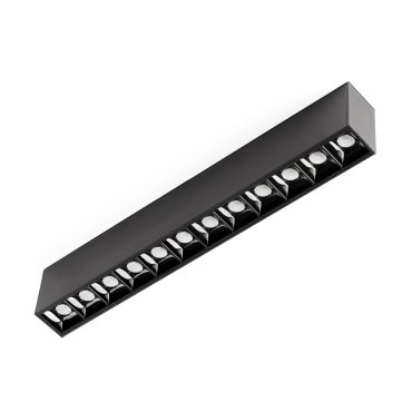 Faro Neso Point-12 - luminaire pour rail magnétique - 32 x 1,3 x 2,2 cm - 16W DALI dimmable LED inclus - noir