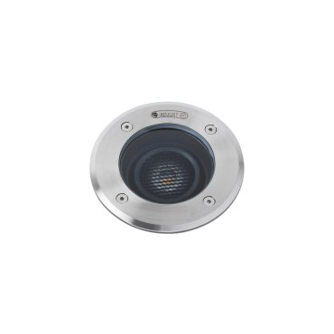 Faro Geiser Orientable - spot rond pour l'extérieur - Ø 180 mm, Ø 165 mm à encastrer - 15W LED inclus - IP67 - acier inoxydable satiné - 38 degrés
