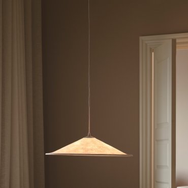 Design For The People Hill - lampe suspendue - Ø 55 x 300 cm - blanc