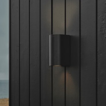 Nordlux Canto Maxi 2 - applique murale extérieure - 8,7 x 17,2 x 10 cm - IP44 - noir