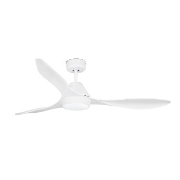 Faro Polaris - ventilateur de plafond avec lumière et télécommande - Ø 132 cm - 18W LED inclus - blanc