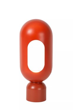Lucide Barris - lampe à poser - 12 x 9,8 x 30 cm - terre cuite