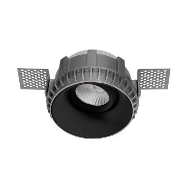 Nova Luce Brad - spot encastrable sans garniture - Ø 81 mm, Ø 100 mm encastrable - noir