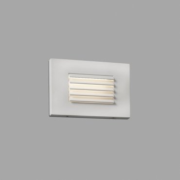 Faro Spark - applique encastrée - 10,5 x 7,5 cm - 5W LED inclus - IP65 - blanc mat