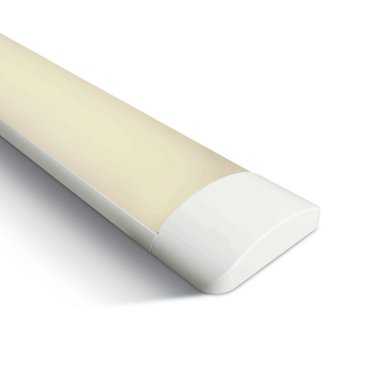 ONE Light LED Linear Range - plafonnier - 120 x 12 x 3 cm - 48W LED inclus - blanc - couleur de lumière blanc chaud