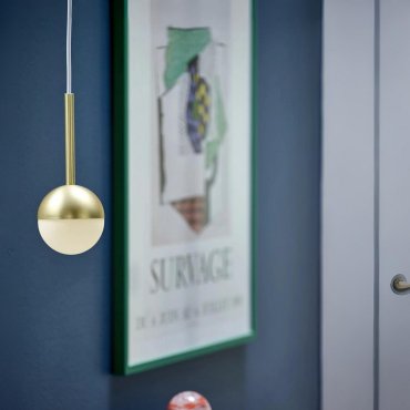 Nordlux Contina - lampe suspendue  - 10 x 223 cm - laiton