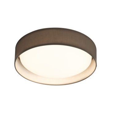 Searchlight Gianna - plafonnier - Ø 50 x 12,5 cm - 25W LED inclus - gris