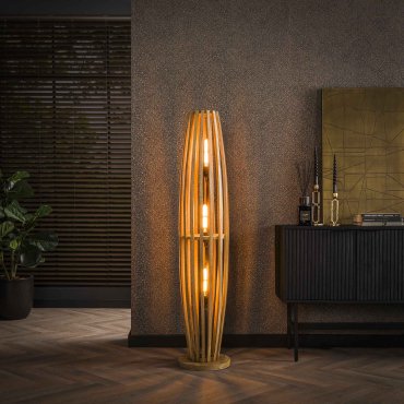 Vico Orbit - lampadaire - Ø 28 x 145 cm - brun