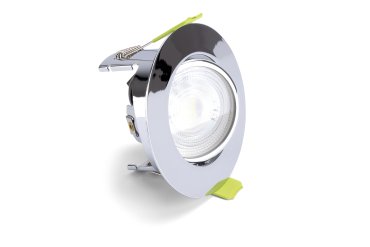 Integral LED Evofire 85 - spot encastrable - Ø 85 mm, Ø 70 mm encastrement - chromé