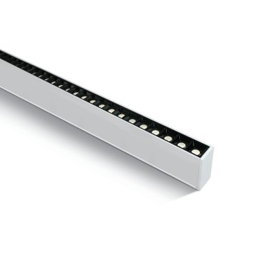 ONE Light LED Linear Profiles - plafonnier/ suspensions - 130 x 7 x 3,5 cm - 40W LED inclus - blanc - couleur de lumière blanche