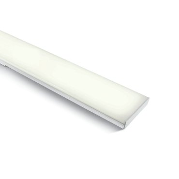 ONE Light LED Linear Floating Light - plafonnier - 120 x 12 x 2 cm - 48W LED inclus - blanc - couleur de lumière blanche