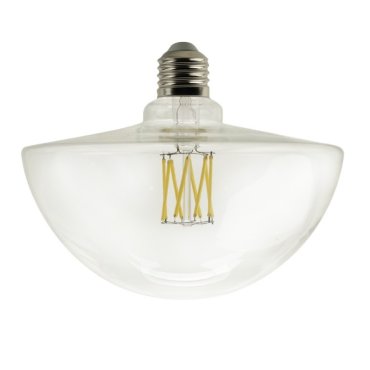 Daylight Italia Perfetta Lampe LED - Ø 15,9 x 12,9cm - E27 - 6W dimmable - 2700K - transparent