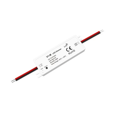 Roi Du Luminaire - contrôleur RF mini monocouleur - 6 x 1,4 x 0,4 cm - 60W à 120W max.