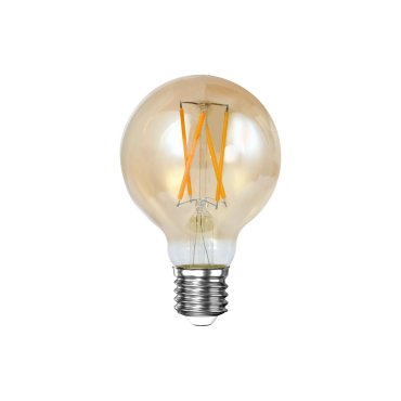Vico filament Ampoule LED dimmable - Ø 7 x 8 cm - E27 - 6W - 2100K - ambre
