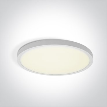 ONE Light Plafo - plafonnier - Ø 30 x 2,5 cm - 24W LED inclus - blanc