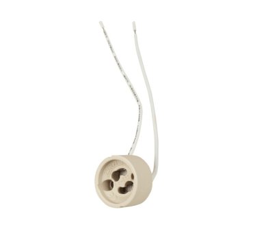 Elmark GU10 Fitting - Support de lampe GU10 - 2,7 x 1,6 cm - céramique