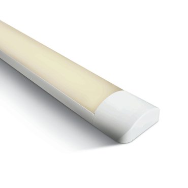 ONE Light LED Linear Range - plafonnier - 60 x 8 x 3 cm - 20W LED inclus - blanc - couleur de lumière blanc chaud