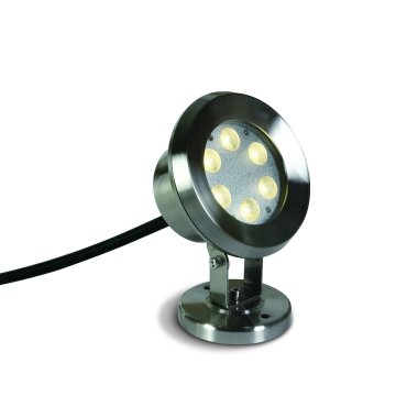 ONE Light LED Underwater Range - projecteur sous-marin à LED - Ø 12,5 x 17,6 cm - 6W LED dimmable inclus - IP68 - acier inoxydable