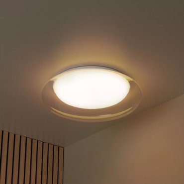 Lucide Sketes - plafonnier - Ø 35,2 x 8,5 cm - 18W LED dimmable inclus - blanc