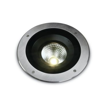 ONE Light COB Inground Adjustable Range - spot sol extérieur - Ø 270 mm, Ø 330 mm à encastrer - 30W LED dimmable inclus - IP67 - acier inoxydable
