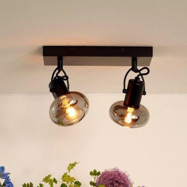 Lucide Madee - spot en saillie - 26 x 9 x 18 cm - noir