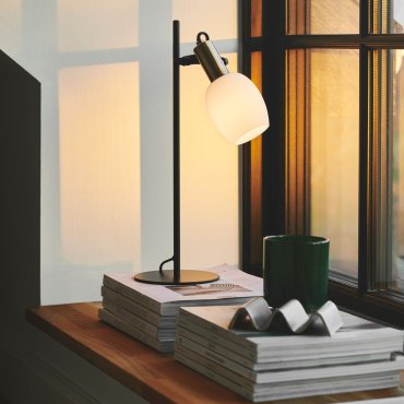 Nordlux Arild - lampe à poser - Ø 26 x 45 cm - noir