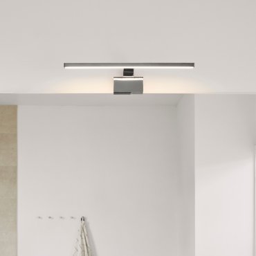 Nordlux Marlee - applique murale - 50 x 13,6 x 6,4 cm - 8,9W LED inclus - IP44 - chrome