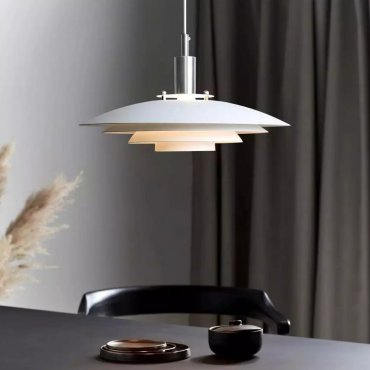 Nordlux Bretagne - lampe suspendue - Ø 38 x 217 cm - blanc
