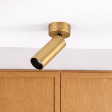 Faro Stan Slim - spot en saillie 1L - Ø 4,2 x 16,1 cm - bronze