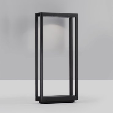 Nova Luce Cosmic - lampe de jardin - 23 x 50 x 8,6 cm - 8W LED inclus - IP65 - anthracite foncé