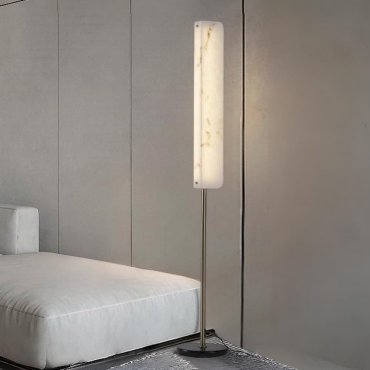Nova Luce Aider - lampadaire - Ø 26 x 160 cm - 23W LED inclus - laiton doré