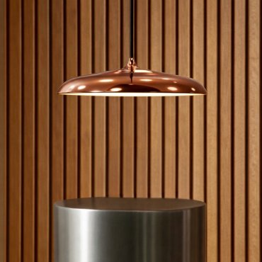 Design for the People Artist 25 - lampe suspendue - Ø 25 x 314,2 cm - 14W LED dimmable inclus - cuivre