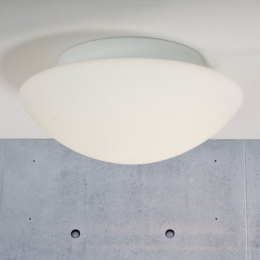 Nordlux Ufo Maxi - plafonnier - Ø 29,5 x 11 cm - IP44 - blanc