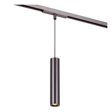 Lucide Linial Luxus - système de rails magnétiques - suspension - Ø 4 x 170 cm - LED 8W incl. - Fonction de gradation et couleur de lumière réglable via l'application - noir chrome mat