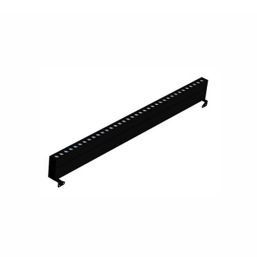 Nova Luce Wall Washer - 100 x 6,5 x 12 cm - 36W LED inclus - IP67 - noir