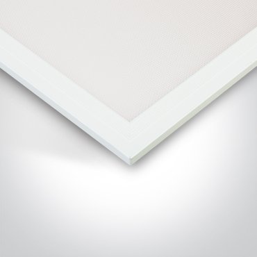 ONE Light 40W Backlit Panel - panneau encastré rétro-éclairé à LED pour plafonds suspendus à rail en T - 59,5 x 59,5 x 3 cm - 38W LED inclus - IP65 - blanc
