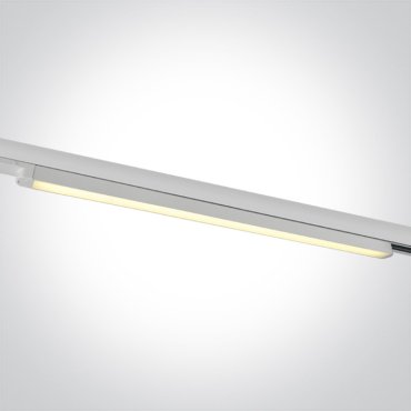 ONE Light LED Linear Track Light - Système de rail triphasé - 121 x 3 x 3 cm - 25W LED inclus - blanc - couleur de lumière réglable
