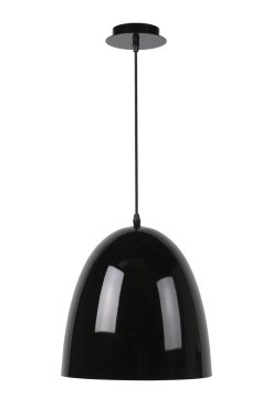 MODÈLE D’EXPOSITION - Lucide Loko - lampe suspendue - Ø 30 x 120 cm - noir