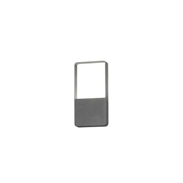 Konstsmide Matera - applique murale extérieure - 12,5 x 5,5 x 24,5 cm - LED 6W inclus - IP54 - anthracite