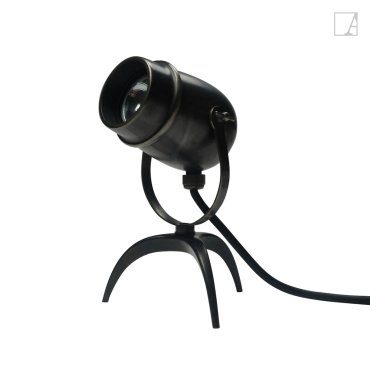 Authentage Micro Tripod Outdoor - spot sur trépied - 7 x 10 x 22 cm - IP55 - bronze