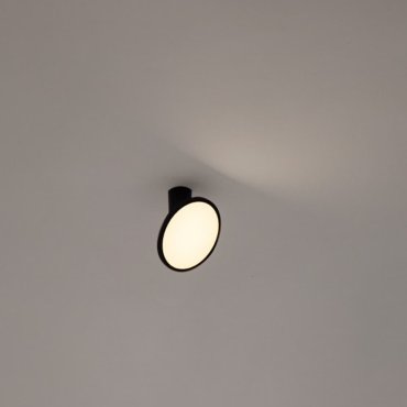 Nova Luce Ekei - plafonnier - Ø 20 x 21,4 cm - 14W LED inclus - noir sablé