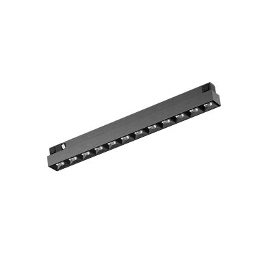 Lucide Linial Xenia - système de rails magnétiques - spot sur rail - 23,2 x 1,9 x 2,7 cm - LED 10W incluse - Fonction de gradation et couleur de lumière réglable via l'application - noir chrome mat