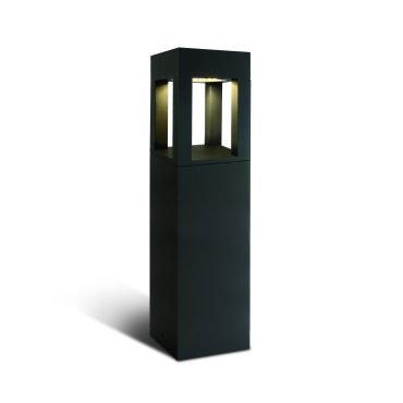 ONE Light Cage Light I - lampe de jardin - 16 x 16 x 60 cm - 22W LED inclus - IP65 - anthracite - couleur de lumière blanche
