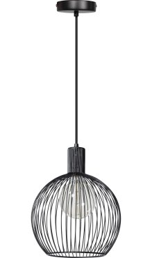 ETH Wire - suspension - Ø 30 x 155 cm - noir