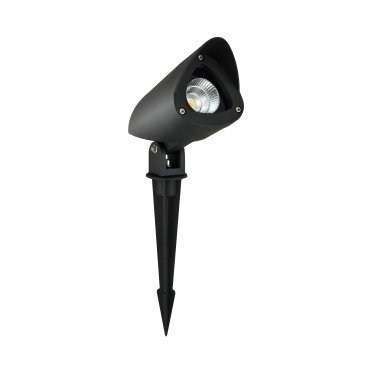 Nova Luce Inside - spot de sol sur piquet - 26 cm - 3W LED inclus - IP65 - noir