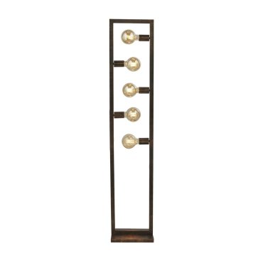 Searchlight Oblong - lampadaire - 15 x 160 cm - marron rustique