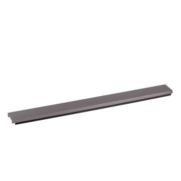 Lucide Linial - système de rails magnétiques - cache/plaque de recouvrement - 50 cm - noir chrome mat