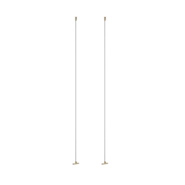 Lucide Linial - système de rails magnétiques - kit câble de suspension - 5 x 1,4 x 200 cm - champagne