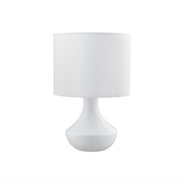 Nova Luce Rosia - lampe à poser - Ø 18 x 26 cm - blanc